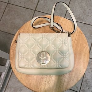 Kate Spade White Astor Court Naomi Crossbody Bag